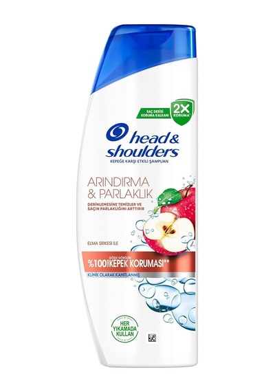 Head &amp Shoulders Arındırma Ve Parlaklık Kepeğe Karşı Etkili Şampuan 330ml