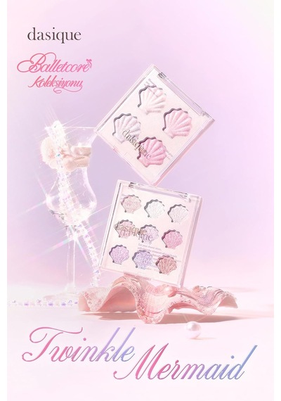 Yoğun Işıltılı Renk Seçenekleri Sunan Far Paleti Shadow Palette 34 Twinkle Mermaid Diğer