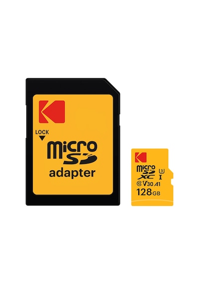 Kodak 128gb Uhs-ı U3/v30/a1 Güvenlik Kamerası İçin Micro Sd Kart Kı330