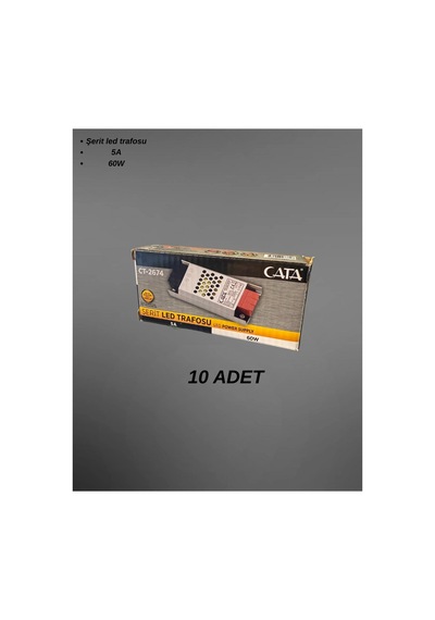 Ct-2674 5 Amper Şerit Led Trafosu Gri