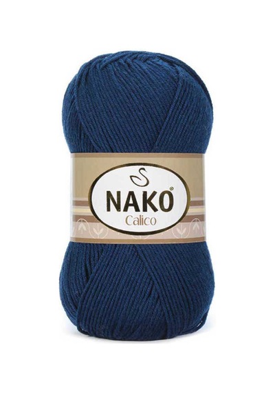 Calico- 148 Lacivert- 5'li Paket - 100gr/240m - El Örgü İpi - Amigurimi-hırka- Kazak- Şal-bebek İpi