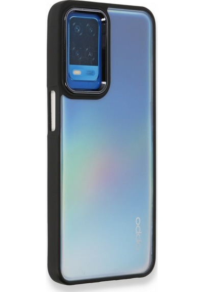 Oppo A54 4g Kılıf Dora Kapak Siyah
