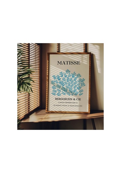 Matisse Çerçevesiz Poster, Modern Dekoratif Çerçevesiz Poster, Tablo, Matisse-17, 50 X 70 Sku: Zeusb0dt9s4hh4