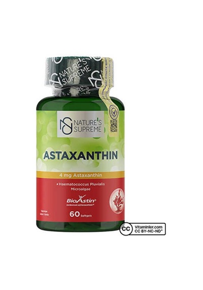 Nature's Supreme Astaxanthin 60 Kapsül