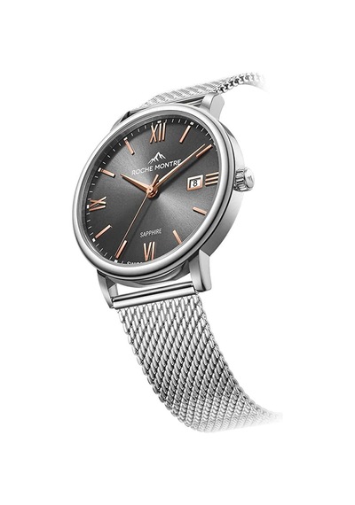 Roche Montre Rmg6002-03 Erkek Kol Saati Metalik Gri