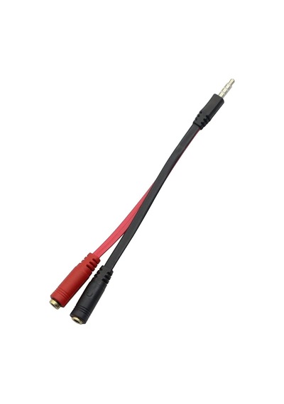 Kulaklık Mikrofon Birleştirici Kablo Aparat 3.5mm