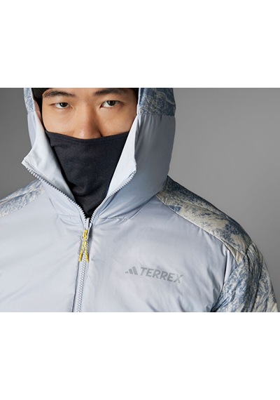 Adidas Terrex Ng Coldrdy Jkt Erkek Çift Taraflı Outdoor Montu Ix7953 Mavi Mavi