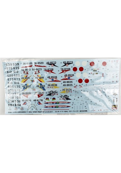 Hasegawa D16 446 1/72 Ölçek, F-104j/cf-104 Starfighter Jasdf/canada .savaş Uçağı Plastik Model Kiti-59067