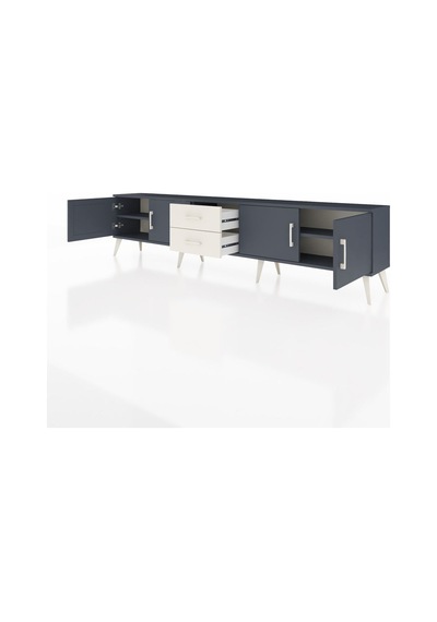 Arges Tv Ünitesi 2 Raflı 2 Çekmeceli 4 Kapaklı 220x30x51 Antrasit-antrasit/aytaşı Antrasıt/aytası - Antrasıt Arges Tv Ünitesi 2 Raflı 2 Çekmeceli 4 Kapaklı 220x30x51 Antrasit-antrasit/aytaşı Antrasıt/aytası - Antrasıt