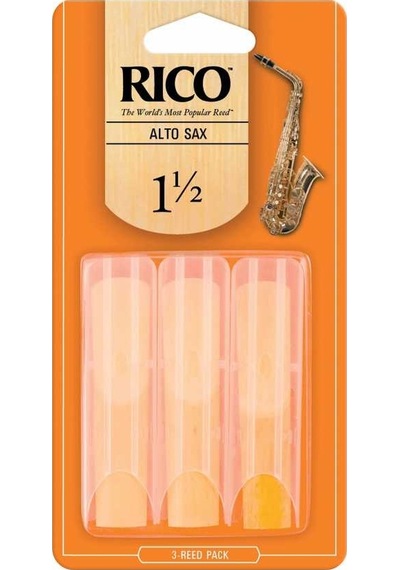 Rico Rja0315 Alto Sax Kamışı  No:1.5 3'Lü Paket