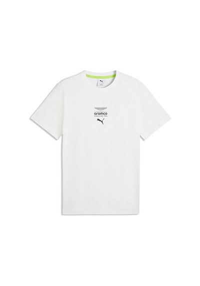 Puma Amf1 Essential Logo Tee 1 Erkek Günlük Tişört 63539302 Beyaz Beyaz
