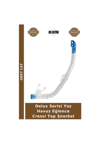 Delux Serisi Yaz Havuz Eğlence Cressi Top Şnorkel Pınk