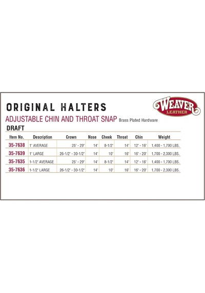 Weaver Leather Atlar İçin Yular, Naylon, Ayarlanabilir, 2,5 Cm, Beden L, Kırmızı Çok Renkli