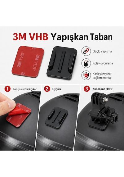 Motosiklet Kaskı Telefon Tutucu Ve Aksiyon Kamera Aparatı, Vidalı Tutucu, 360 Derece Ayarlanabilir Mafsal, 3m Vhb Montajlı Set,ınsta 360 Djı Gopro İle Uyumlu, Ksk1 Motosiklet Kaskı Telefon Tutucu Ve Aksiyon Kamera Aparatı, Vidalı Tutucu, 360 Derece Ayarlanabilir Mafsal, 3m Vhb Montajlı Set,ınsta 360 Djı Gopro İle Uyumlu, Ksk1