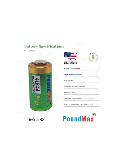 Lexroo Alkalin 5x 4lr44 4ag13, L1325 , 6v 1x 5'li Paket