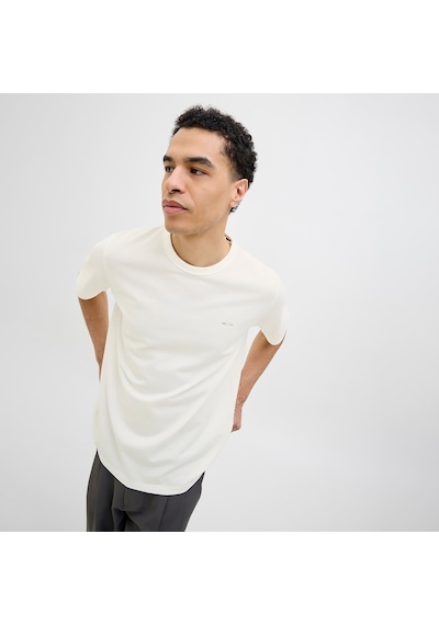 Jack & Jones Blualves Erkek Beyaz Tişört 12276801-cd Beyaz