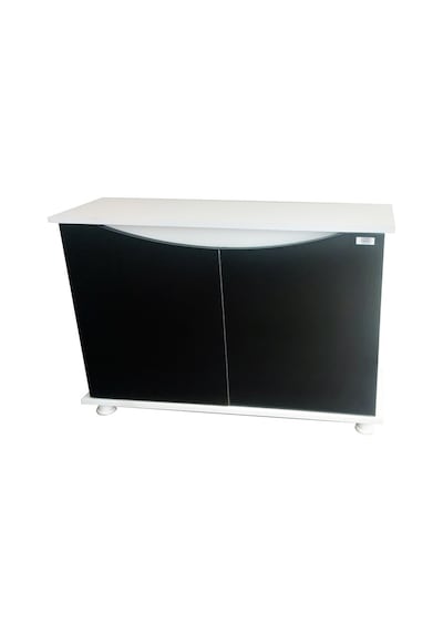 Kanki Pet 100 Cm Mdf Kp1000125sy Flex Siyah Kapaklı Akvaryum Sehpası 100x31x69 Cm