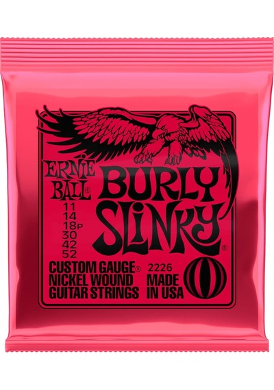 Ernie Ball 2226 Burly Slinky Electric Guitar Strings Elektro Git