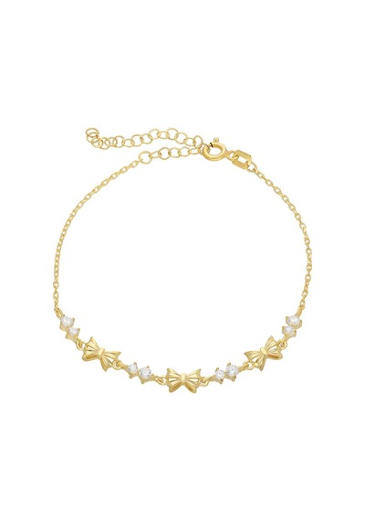 Fiyonk Bileklik 718533 Gold Gümüş