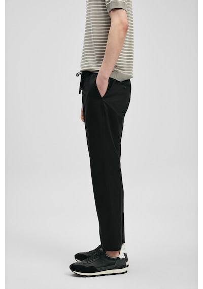 Lufian Glen Erkek Beach Jogger Pantolon Slim Fit Siyah Siyah 111190358100100