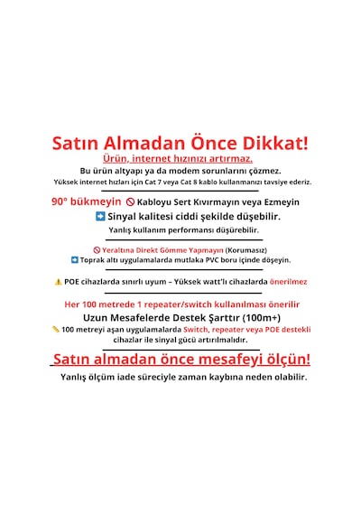 Mn6 M108xf 400 Metre Internet Kablosu/ftp0.60mm Cat6 Iki Kat Korumalı/iç Dış Mekan/400m Ethernet Kablosu