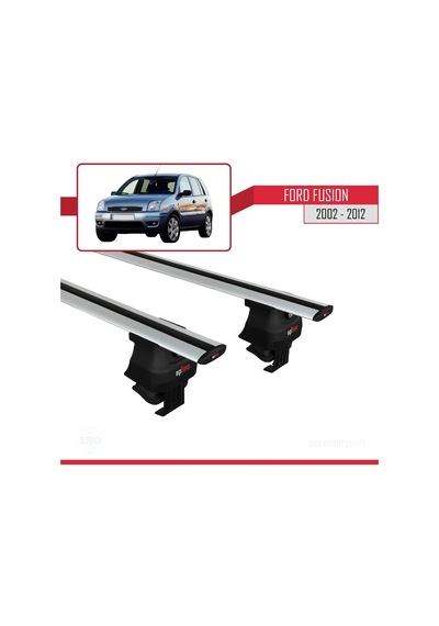 Ford Fusion 2002-2012 Arası İle Uyumlu Ace-4 Ara Atkı Tavan Barı Gri