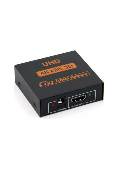 2 Port Hdmi FHD UHD 4K HDMI Monitör Splitter Aktif Çoklayıcı