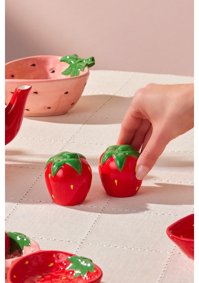 Karaca Strawberry Tuzluk Biberlik Kırmızı