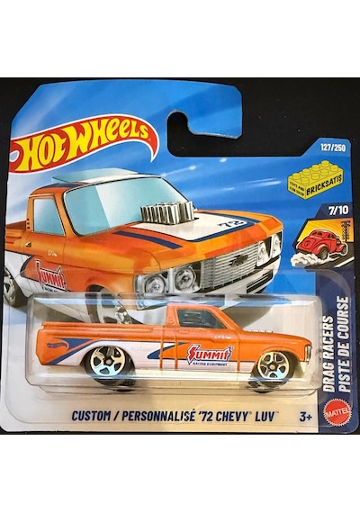 Hot Wheels Tekli Arabalar Custom '72 Chevy' Luv' Jjj80 Drag Racers Çok Renkli