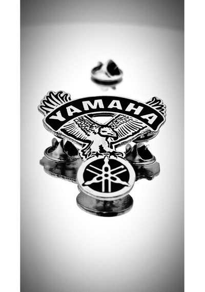 Yörük Tasarım Kartal Yamaha Motorcu Rozeti Gümüş