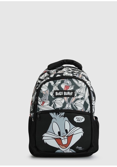 Bugs Bunny Okul Çantası Siyah