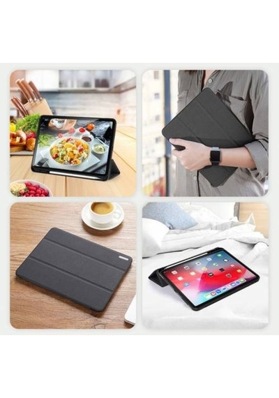 Polham Apple Uyumlu iPad  Air 4 Kılıf Soft Tpu 10.9 Katlanabil (493988373)