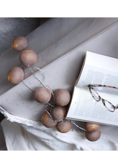 Soft Brownışıklı Top Dekoratif Aydınlatma
