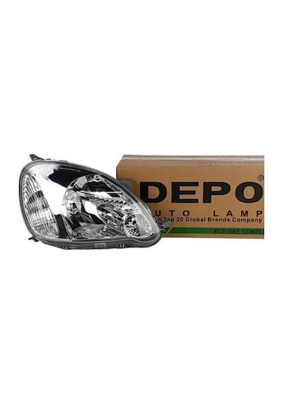 Toyota Uyumlu Yarıs Yıl 03 05 Arası Depo Sağ Far Elektrikli 81130 0d080