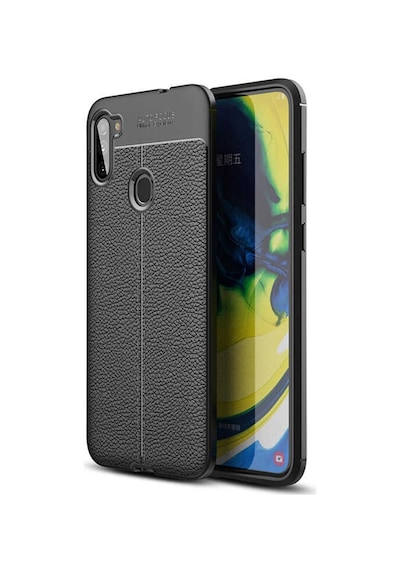 Samsung Uyumlu Galaxy A11 Kılıf Zore Niss Silikon Kapak-Lacivert