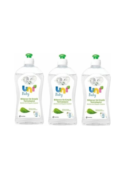 Paraben Içermeyen Biberon Emzik Temizleyici 500 Ml 3 Adet