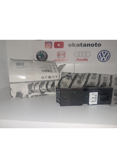 Skoda Fabia 2001-2008 Arası İçin Cam Açma Dügmesi