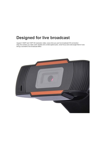 Webcam 1080p Konferans Kamera Dahili Mikrofon Chat Görüntülü Sohbet Yayın Kamerası Hd Video Web Kamerası Zr620