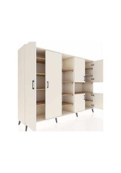 Hyperion Dolap 13 Raflı 6 Kapaklı 220x44x163 Aytaşı-aytaşı/çam Aytası/atlas Çam - Aytası Hyperion Dolap 13 Raflı 6 Kapaklı 220x44x163 Aytaşı-aytaşı/çam Aytası/atlas Çam - Aytası