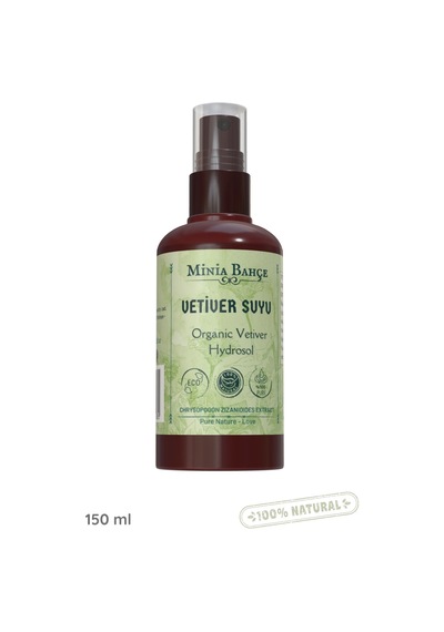Vetiver Suyu -%100 Doğal Hidrosol, 150ml