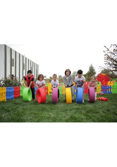 King Kids Kral Tekerlek 5'li 5 Renk Çok Renkli