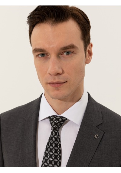 Cacharel Füme Slim Fit Ceket Gri