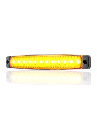 Sanel 24v Universal Parmak 12 Led Basamak Sarı Sbc24y12