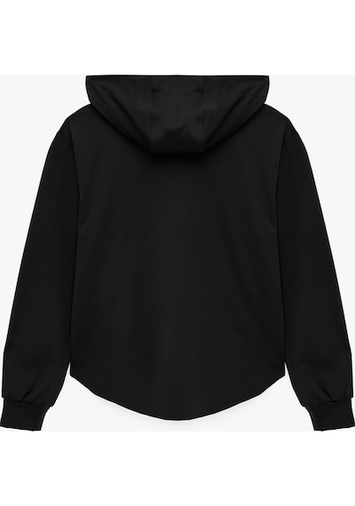 Koton Rahat Kalıp Yarım Fermuarlı Stoperli Kapüşonlu Uzun Kollu Spor Sweatshirt Siyah 7wak10190nk Koton Rahat Kalıp Yarım Fermuarlı Stoperli Kapüşonlu Uzun Kollu Spor Sweatshirt Siyah 7wak10190nk