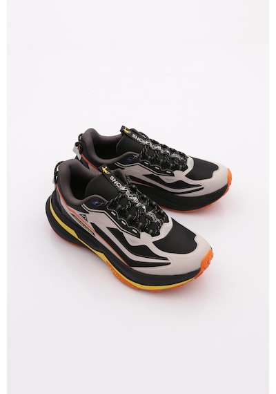 Qiaodan Qhf193254921e Erkek Spor Ayakkabı Black Pumice Grey