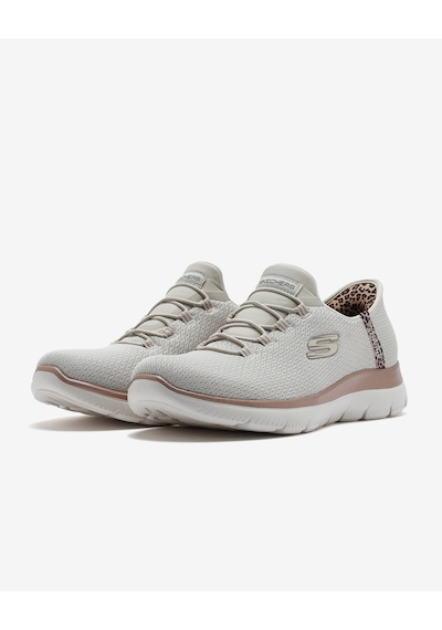 Skechers Summıts - Leopard Chıc Kadın Bej Spor Ayakkabı 150275 Ntmt Bej