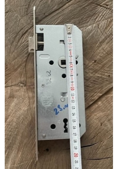 Kale Oval Kilit Oda Kilidi Ahşap Kapı Kilidi Panel Kapı Kilidi 141-r 23mm