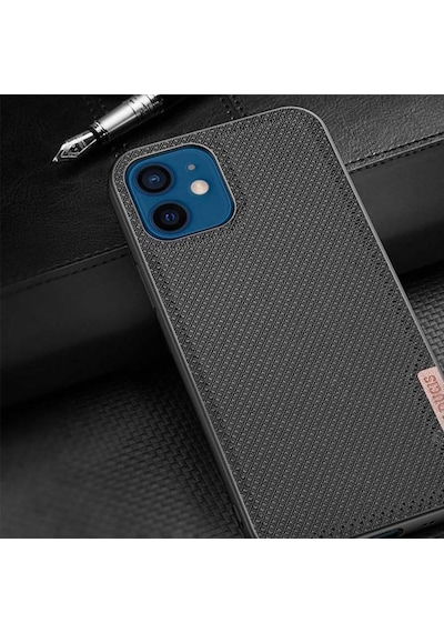Dux Ducis Fino Serisi Apple Uyumlu iPhone 12 -12 Pro 6.1Inç Kilif Premium Dok 212354720 - Renk / Gri