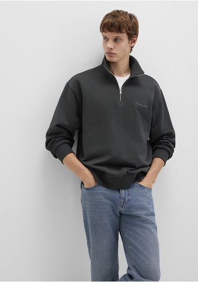 Mavi - Mavi Jeans Baskılı Antrasit Sweatshirt 0s10555-70092 Antrasit Mavi - Mavi Jeans Baskılı Antrasit Sweatshirt 0s10555-70092 Antrasit