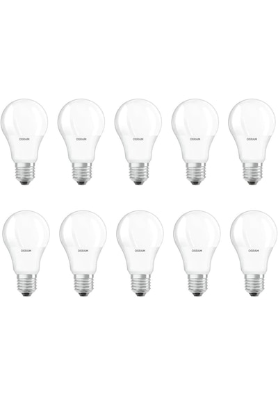 Osram 8.5 W E27 6500 K 806 Lümen Led Ampul 10’lu Beyaz Işık